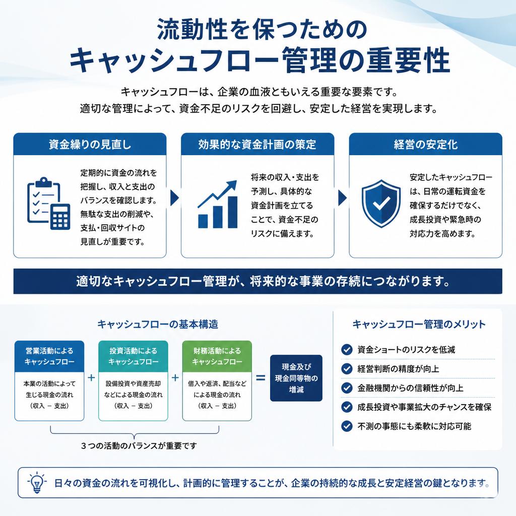 キャッシュフローの重要性と改善策