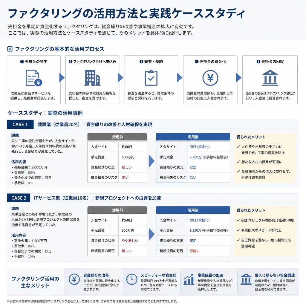 ファクタリング活用法：資金調達の新たな可能性