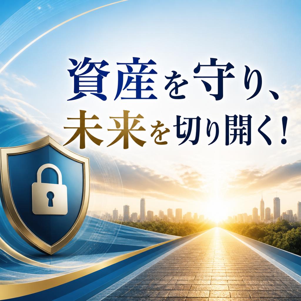 資産を守り、未来を切り開く！