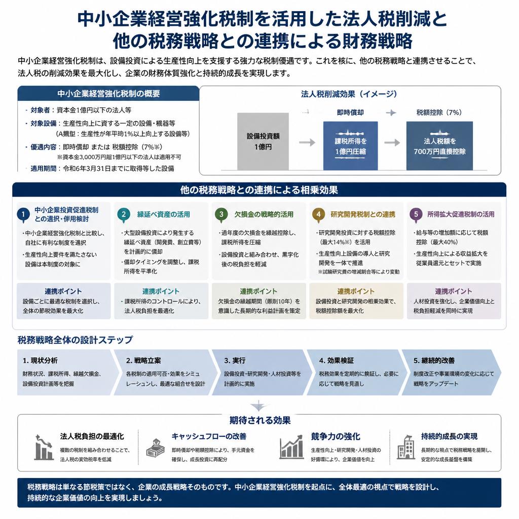 3. 他の税務戦略との連携