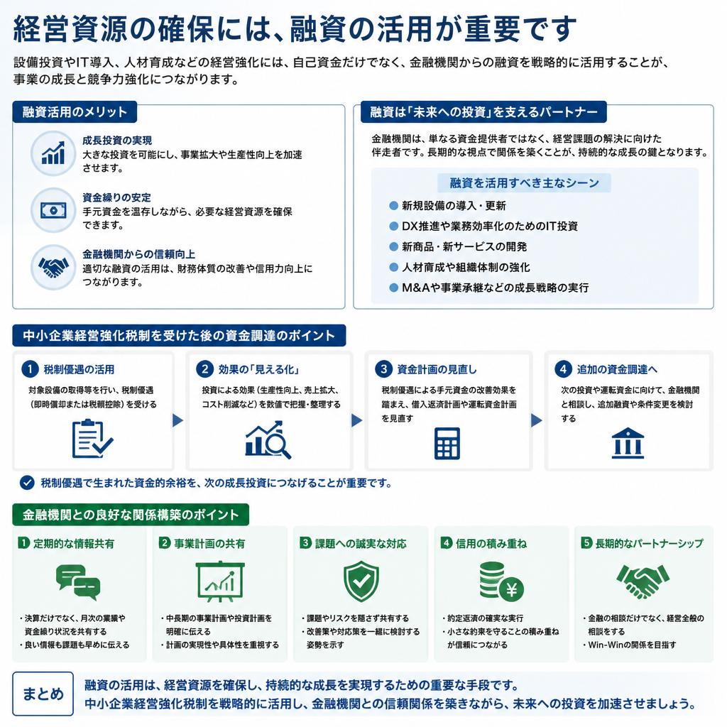 4. 融資との関係性