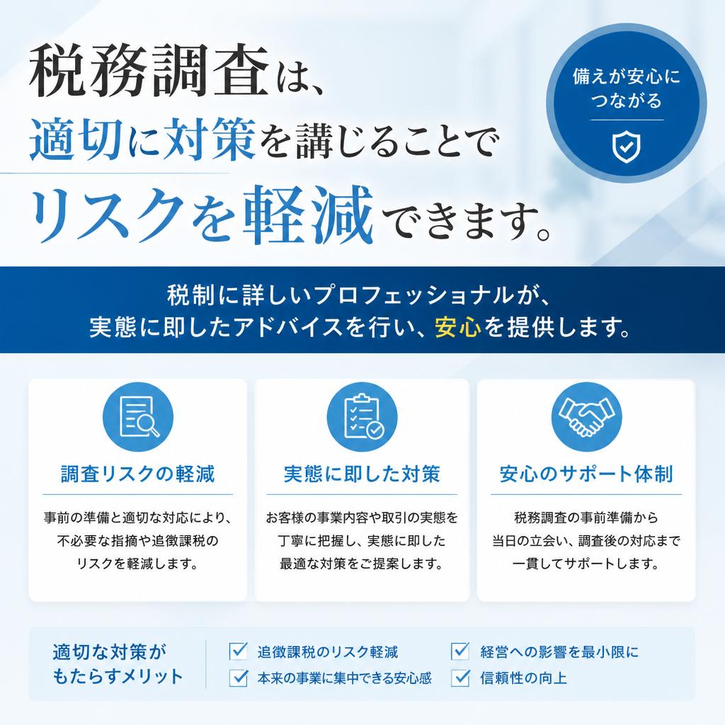 4. 税務調査への備えとリスク管理